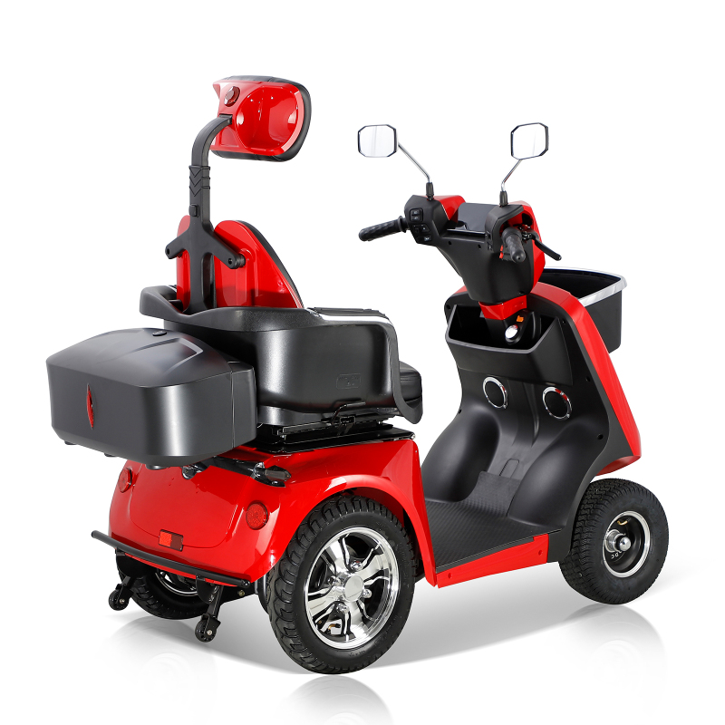 Xspracer JXY4D-Red 4 Wheels Heavy Duty Mobility Scooter