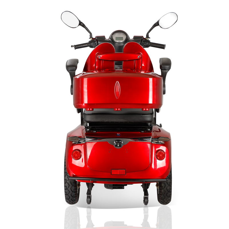 Xspracer AFD2D3L-Red 4 Wheels Heavy Duty Mobility Scooter
