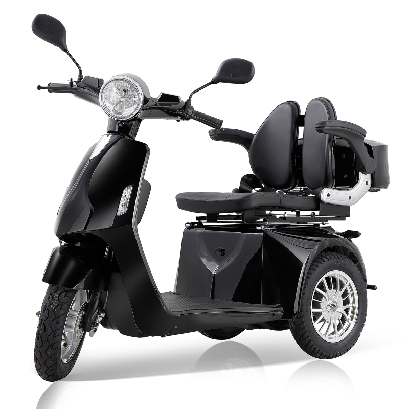 Xspracer AFD2D3L-Black 4 Wheels Heavy Duty Mobility Scooter