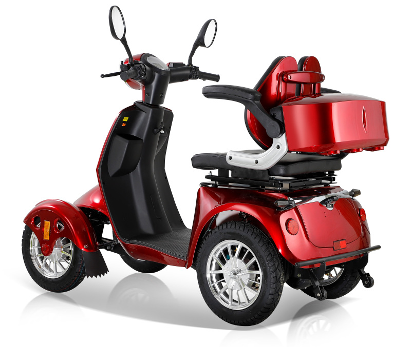 Xspracer AFD4L-Red 4 Wheels Heavy Duty Mobility Scooter