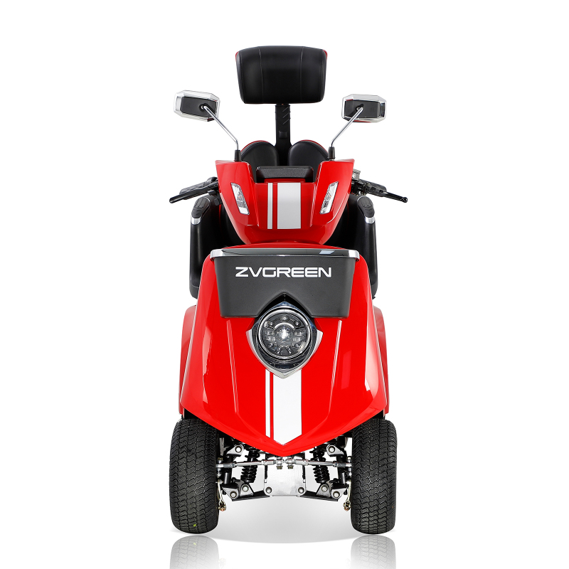 Xspracer JXY4D-Red 4 Wheels Heavy Duty Mobility Scooter