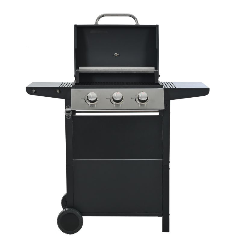 Xspracer 13-in W 3-Burner Stainless Steel Propane Gas Grill