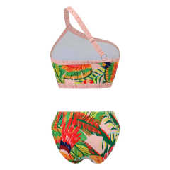 Mandarin Duck Print One Shoulder Bikini Set TQX610022-10