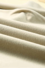 Khaki Plain Crew Neck Pullover Sweatshirt