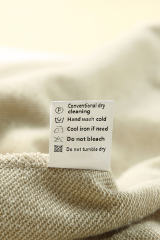Khaki Plain Crew Neck Pullover Sweatshirt