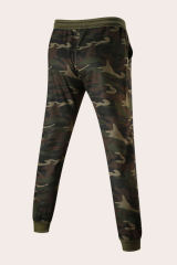 Men Camouflage Print & Drawstring Hoodie Tracksuit MC622017-9