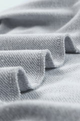 Gray Plain Crew Neck Pullover Sweatshirt