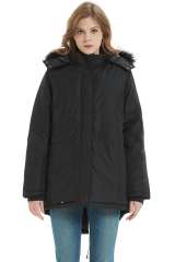 Black Breitenbush Hooded Parka LC85405-2
