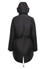 Black Breitenbush Hooded Parka LC85405-2