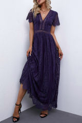 Fill Your Heart Lace Maxi Dress LC611316-5