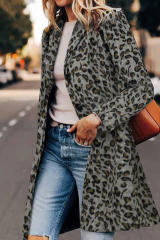 Leopard Print Lapel Coat LC8511009-20