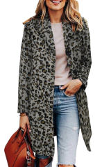 Leopard Print Lapel Coat LC8511009-20