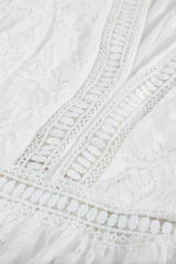 White Fill Your Heart Lace Maxi Dress LC611316-1