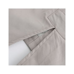 Light Gray Weatherproof Hooded Outdoor Rainproof Coat TQK280160-25