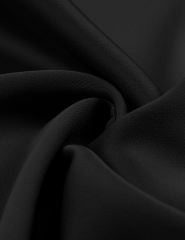 Black Solid Color Sleeveless Wide Leg Jumpsuit
