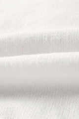 White Merry & Bright Round Neck Casual Sweater