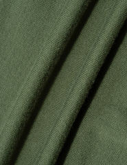 Army Green Contrast Knit Sweater and Pant Set