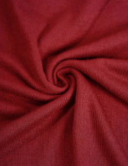 Wine Red Short Sleeve Top and Drawstring Pant Lounge Set