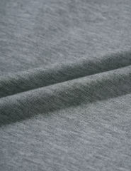 Grey Button U Neck Crop Top and Drawstring Pants Set