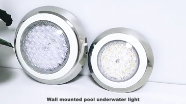 Ip68 Waterproof 12V Stainless Steel Wall-mounted Pool Lights Rgb Smd2835 Underwater Pond Spa Spotlight Led Swimming Pool Lamp