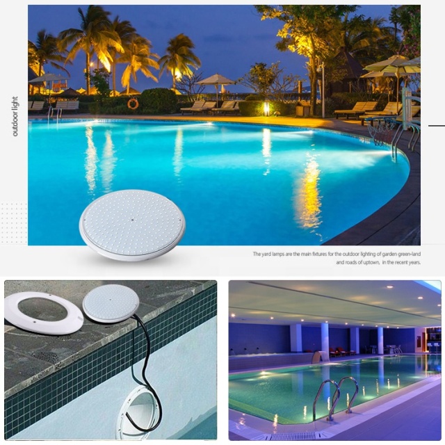 Colorful Underwater Lights Ip68 Waterproof Replacement Of Halogen Lamps Rgb Changing Led Swimming Pool Light With Remote Control
