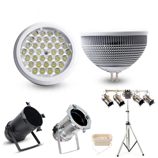 Hotel Engineering Car Show Light Par56 Dimming Spotlight Face Light Head Moving Head Downlight Bulb Stage Light