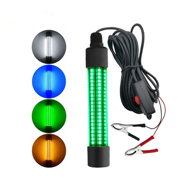 QuYie Ac/Dc12-24V 13W High Brightness Green Led Underwater Attract Fishing Light