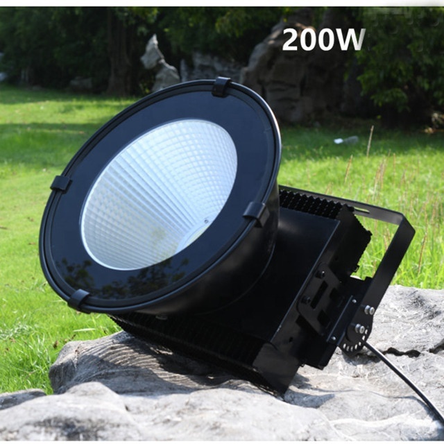 QuYie  SMD Engineering Construction Search Tower Crane Lamp 100w 600w Big Power Led Flood Light