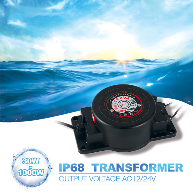 AC12V 24V IP67 Waterproof LED Driver 105W Power Supply AC 110V 220V Adapter LED Pool Light Transformer
