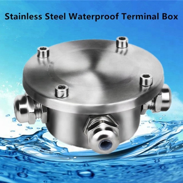 6 Ways Stainless Steel Underwater IP68 Waterproof Junction Box