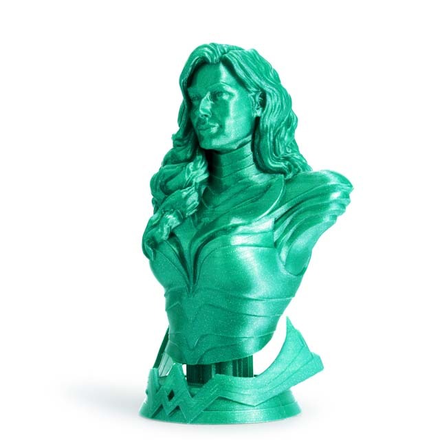 ZIRO Diamond PLA Filament - Green, 1.75mm, 1kg