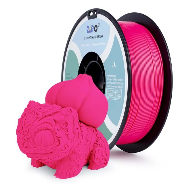 ZIRO HS-PLA (high speed) Filament, Magenta, 1kg, 1.75mm, Printing speed up to 600mm/s