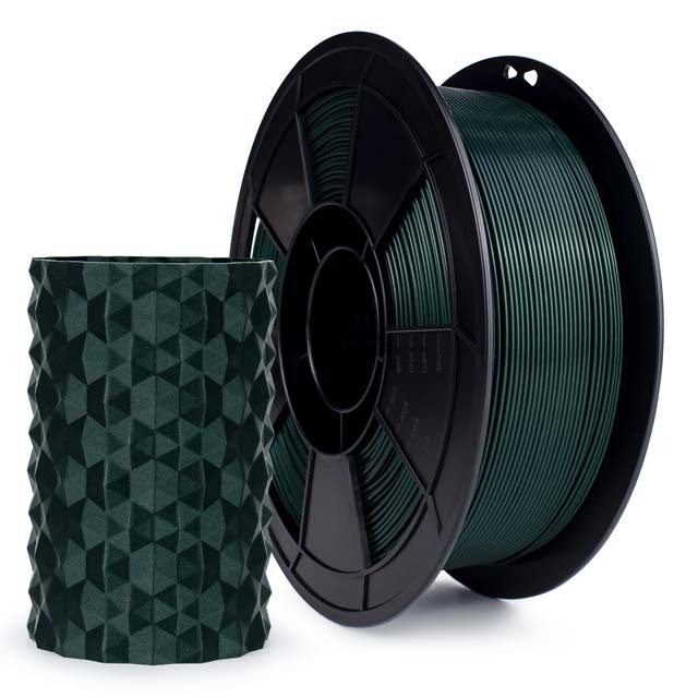 ZIRO Mystical PLA Filament, 1kg, 1.75mm, Midnight green