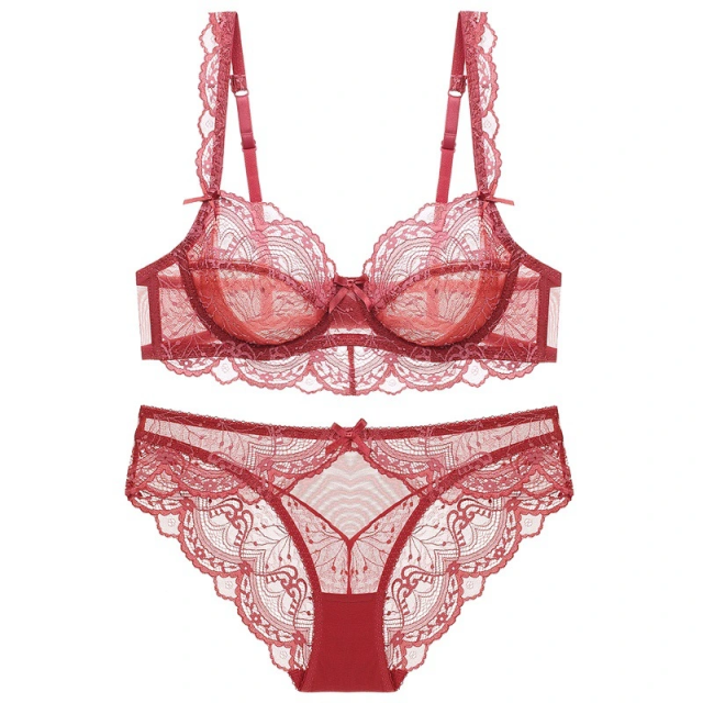 Lace Girls Underwear Set New Style Woman Bra and Panties