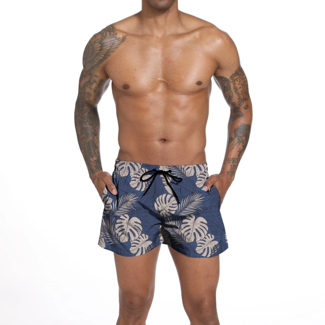 Popular Digital Printed Beachshorts Men Swimwear