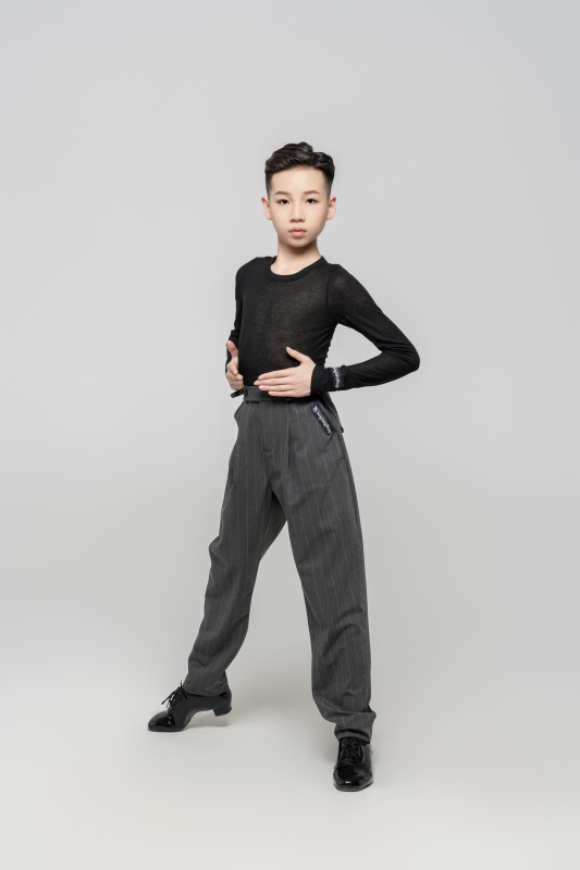 Boy's double-rings Cool pants (Navy Blue)