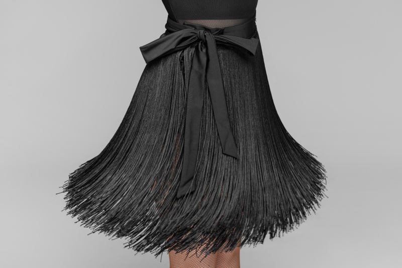 Tassel belt skirt（Black）