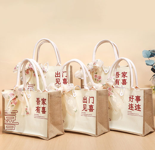 Personalized canvas tote bag gifts