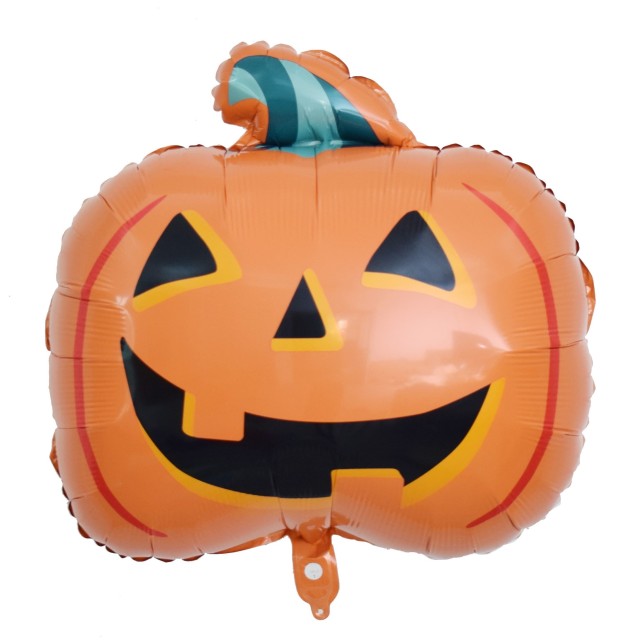 Foil Balloon Halloween Pumpkin Head, 63x71cm