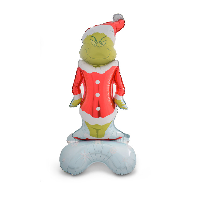 Standing Foil Balloon Grinch, 58 inch