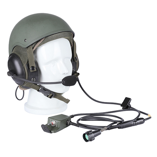 DH-132 CVC helmet headset with U-161/U connector