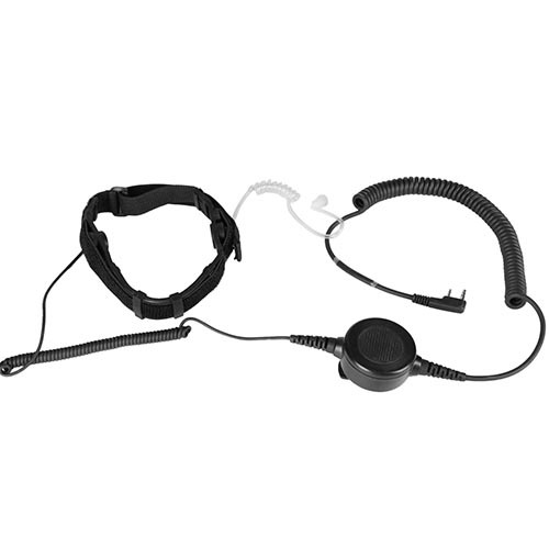 Military Grade Tactical Throat Mic Headset