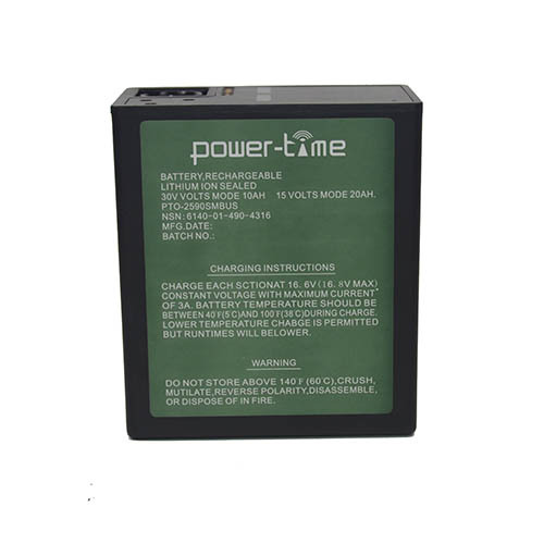 BB-2590/U Li-ion battery with SMBUS high capacity