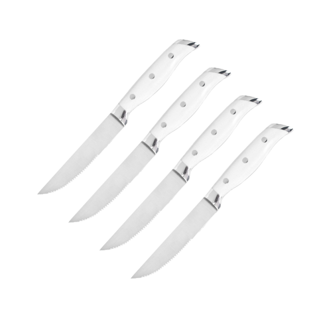 High Quality 4 PCS 4.5 Inch Stainless Steel kitchen Knives 5cr15 Steak Knife Set