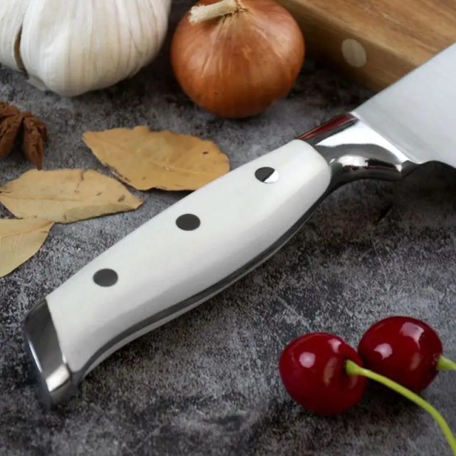 8 Inch 5cr15 Stainless Steel Kitchen Knife Ergonomic ABS Handle Kitchen Chef Knife