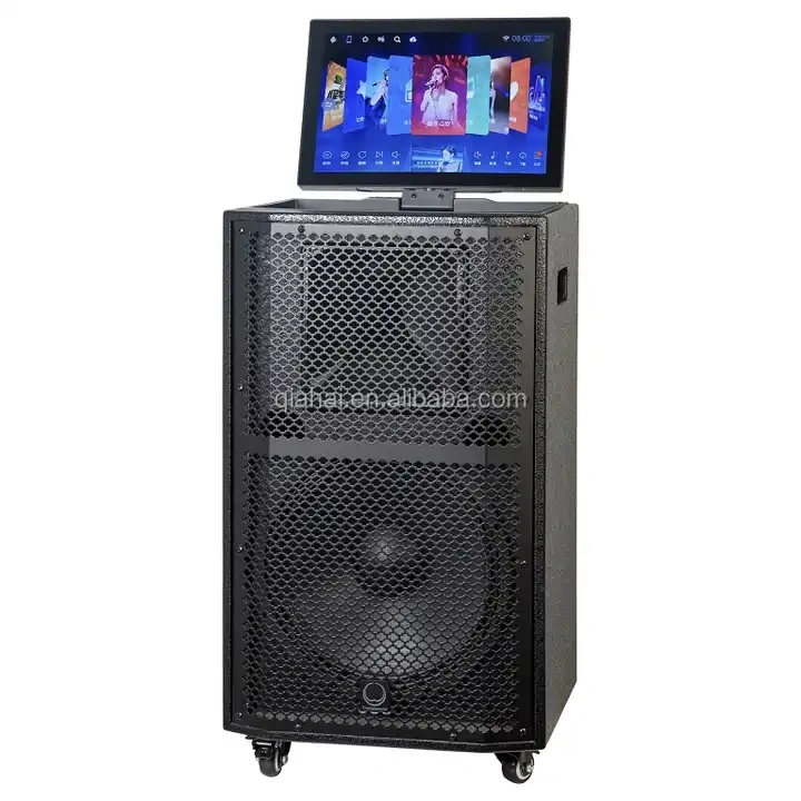 Touchscreen Series TQ12 Portable 8 12 Inch Two-way loudspeaker loaded with a 12 inch woofer and a 1 inch HF compression driver