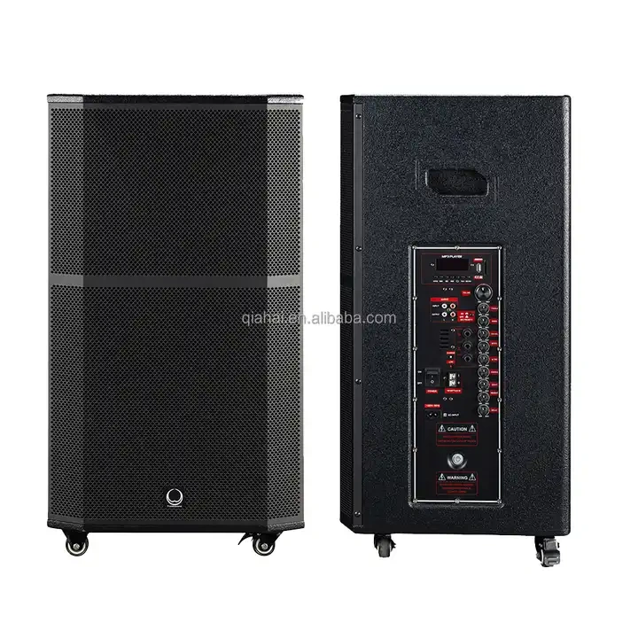 T12 Active 12 inch portable woofer speaker pro audio performance dj audio music concert stage party school show speaker box