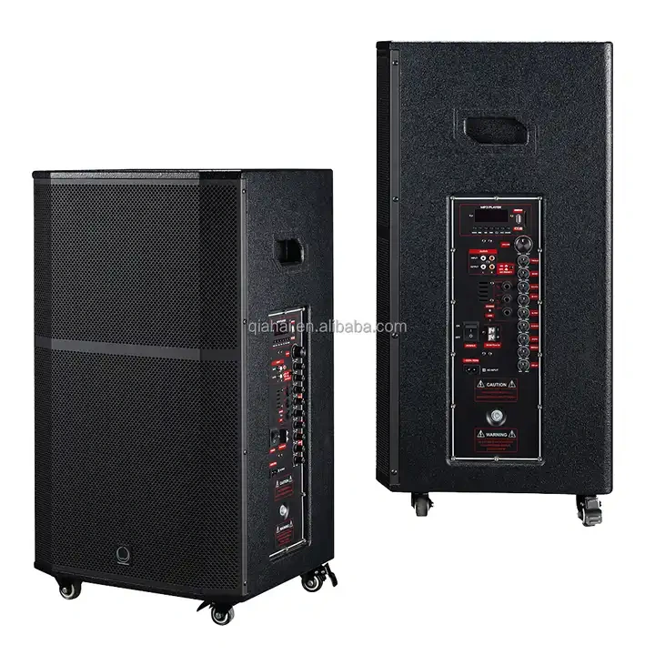 T12 Active 12 inch portable woofer speaker pro audio performance dj audio music concert stage party school show speaker box