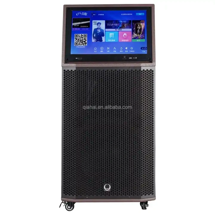 Touchscreen Active TS Series TS12 Stock 12 Inch Loudspeaker With Android System Wifi Bluetooth USB RMS 500W Portable KTV Speaker