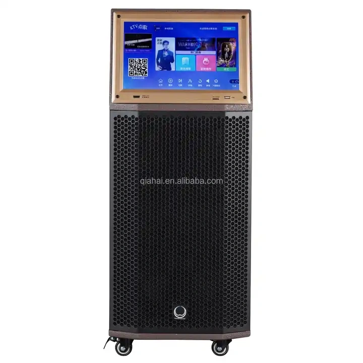 Touchscreen Active TS Series TS10 Stock 10 Inch Loudspeaker With Android System Wifi Bluetooth USB RMS 400W Portable Speakers